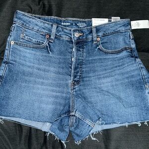 Old Navy Sky-Hi A-line denim shorts